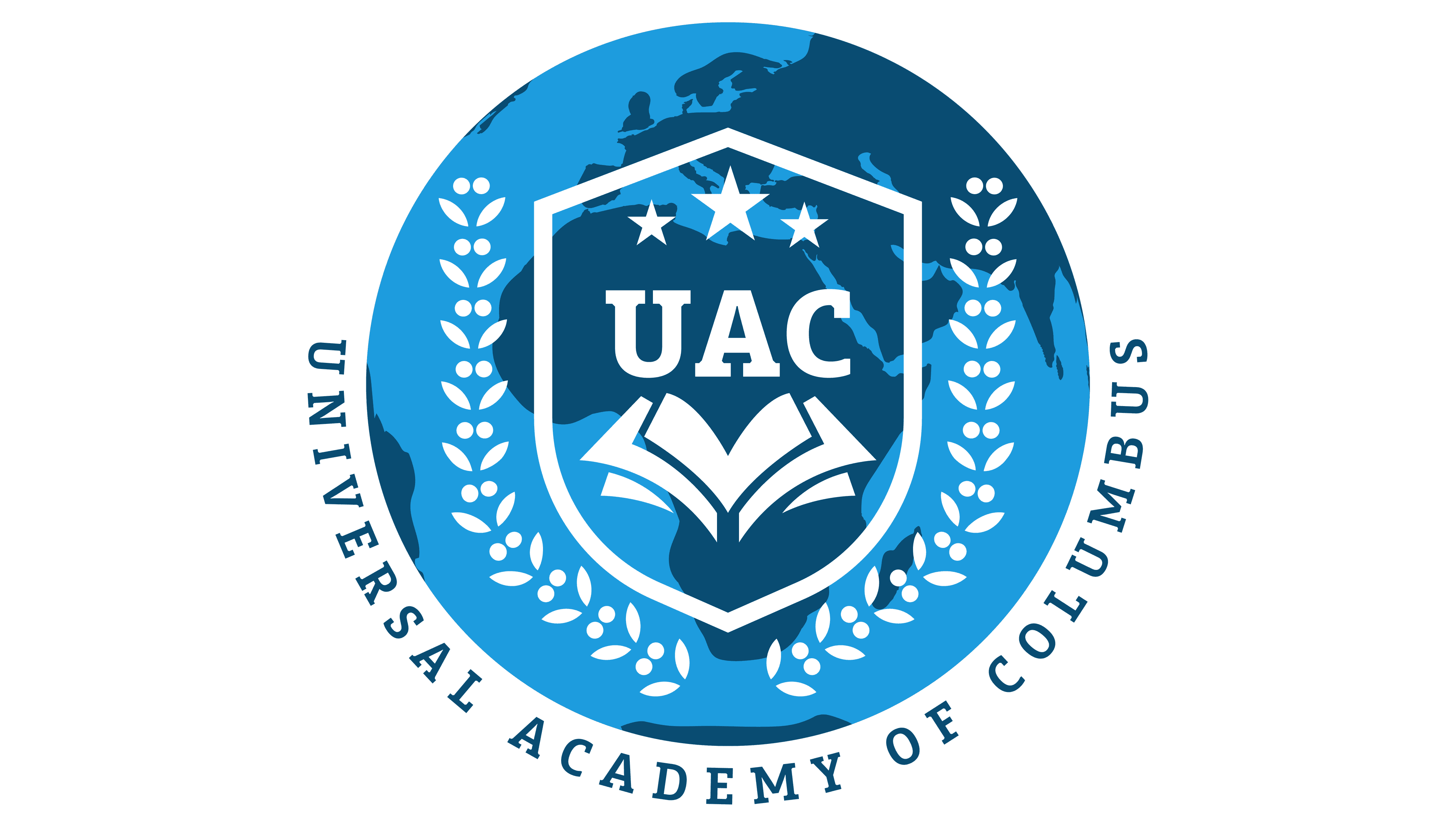 Universal Academy of Columbus logo on portfolio card